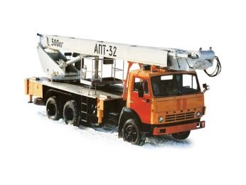 Аренда Автовышка КАМАЗ АПТ-32 в Москве и МО — цена от 28 000 ₽/смена